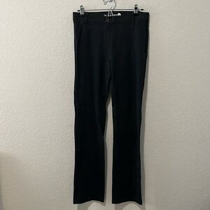 BETABRAND Dress Pant Yoga Pants Classic Bootcut Charcoal Grey, Size M